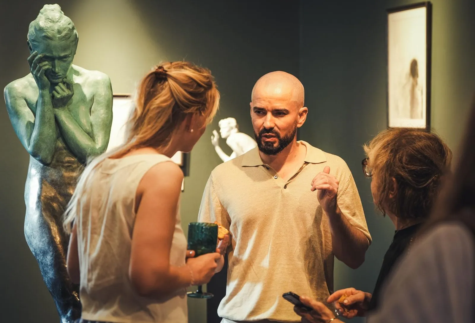 Jana Büttner et Anthony J. Moreau, Galerie Calderone