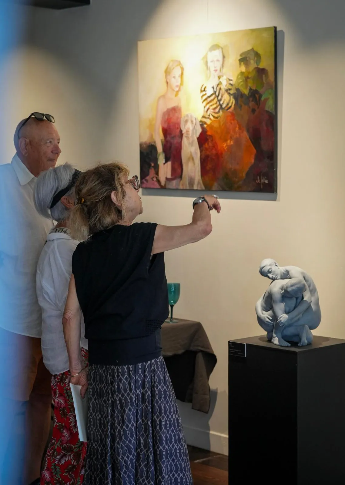 Françoise de Felice et Anthony J. Moreau, Galerie Calderone