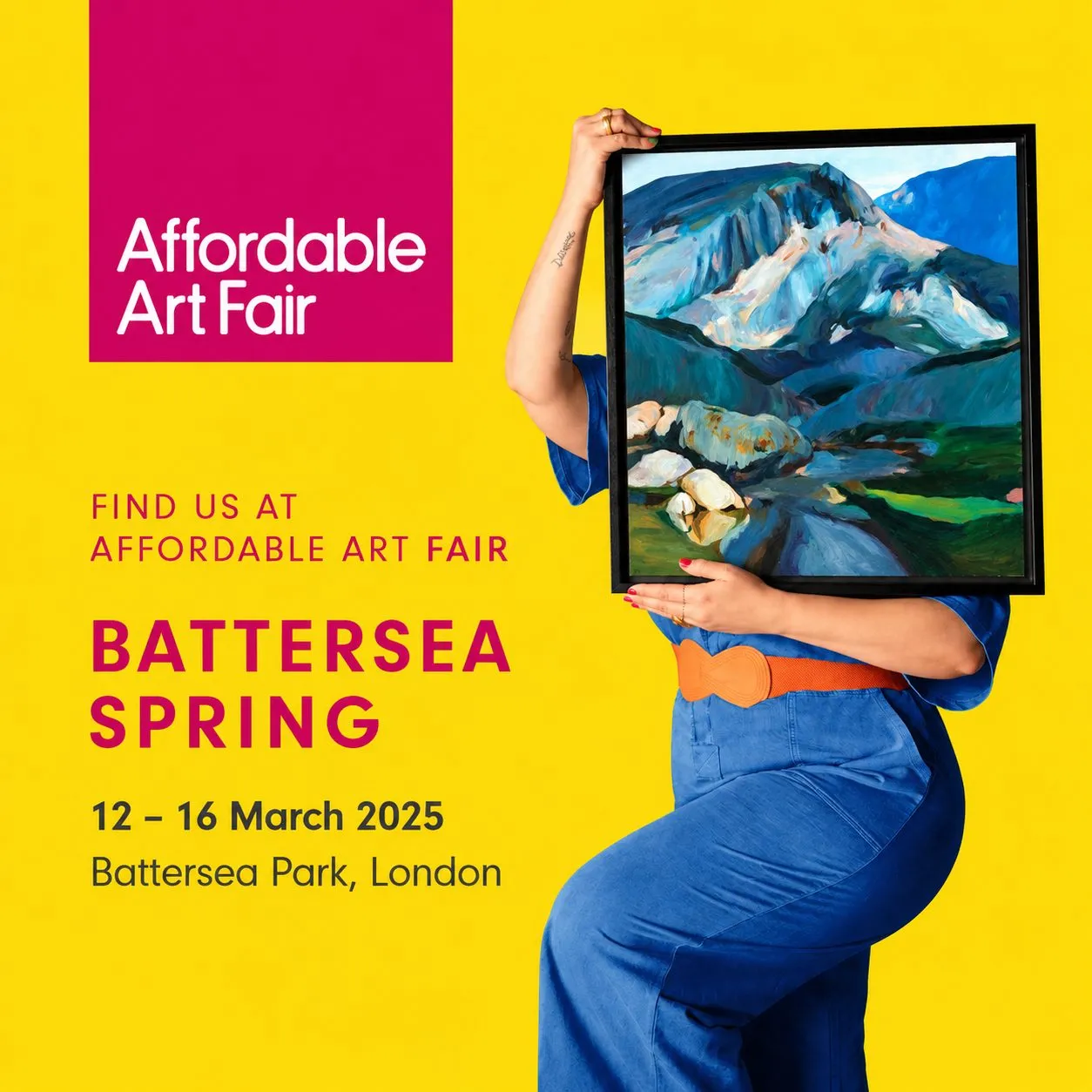 Affordable Art Fair Battersea, printemps, Galerie Calderone