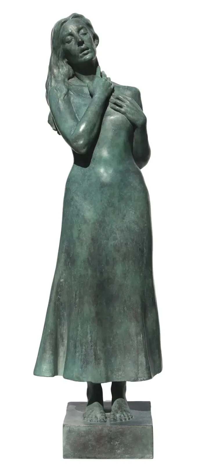 Unspoken, bronze de Jana Büttner, 2026, Galerie Calderone