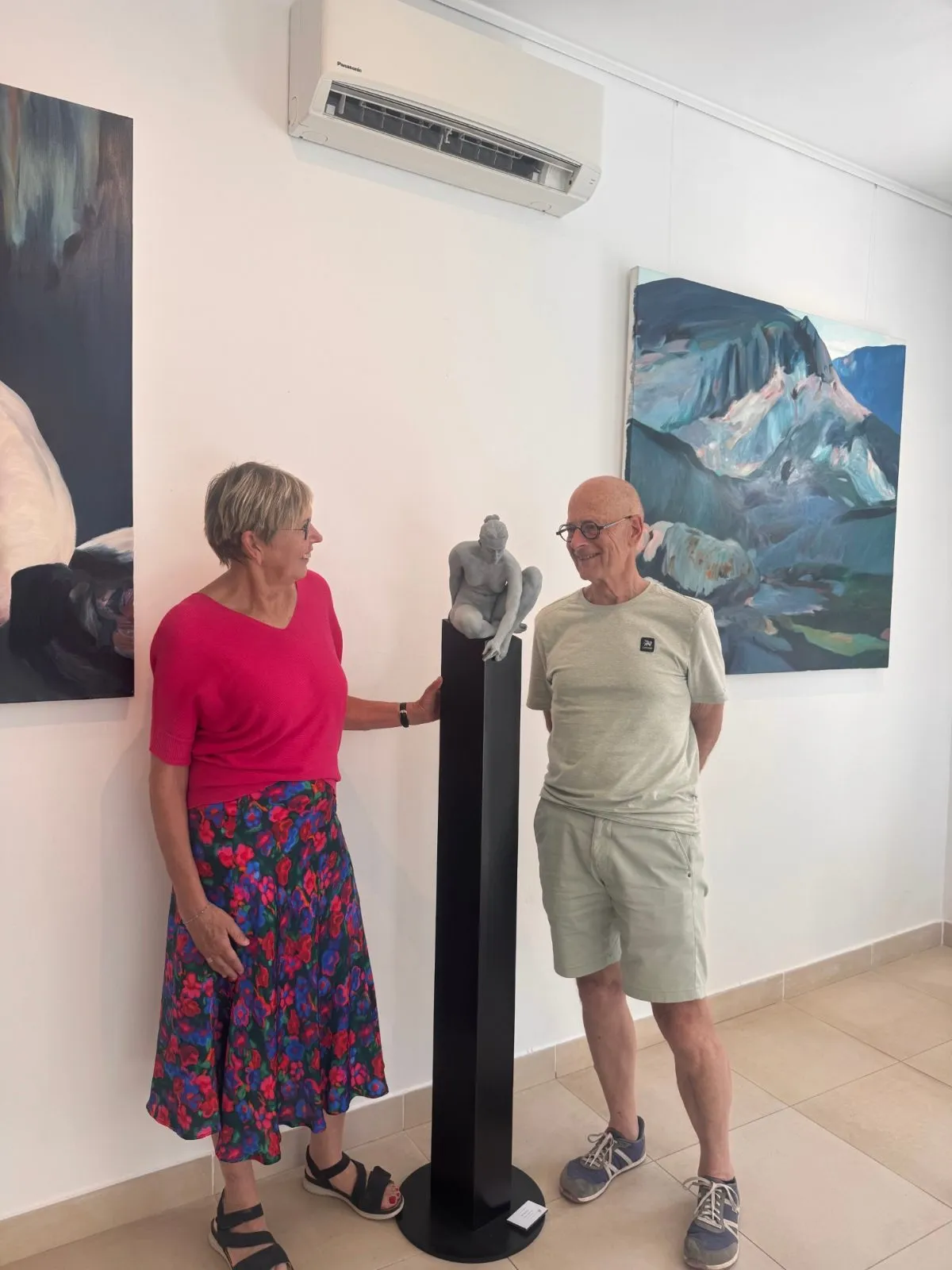 Accrochage d'été, Saint-Tropez, Galerie Calderone