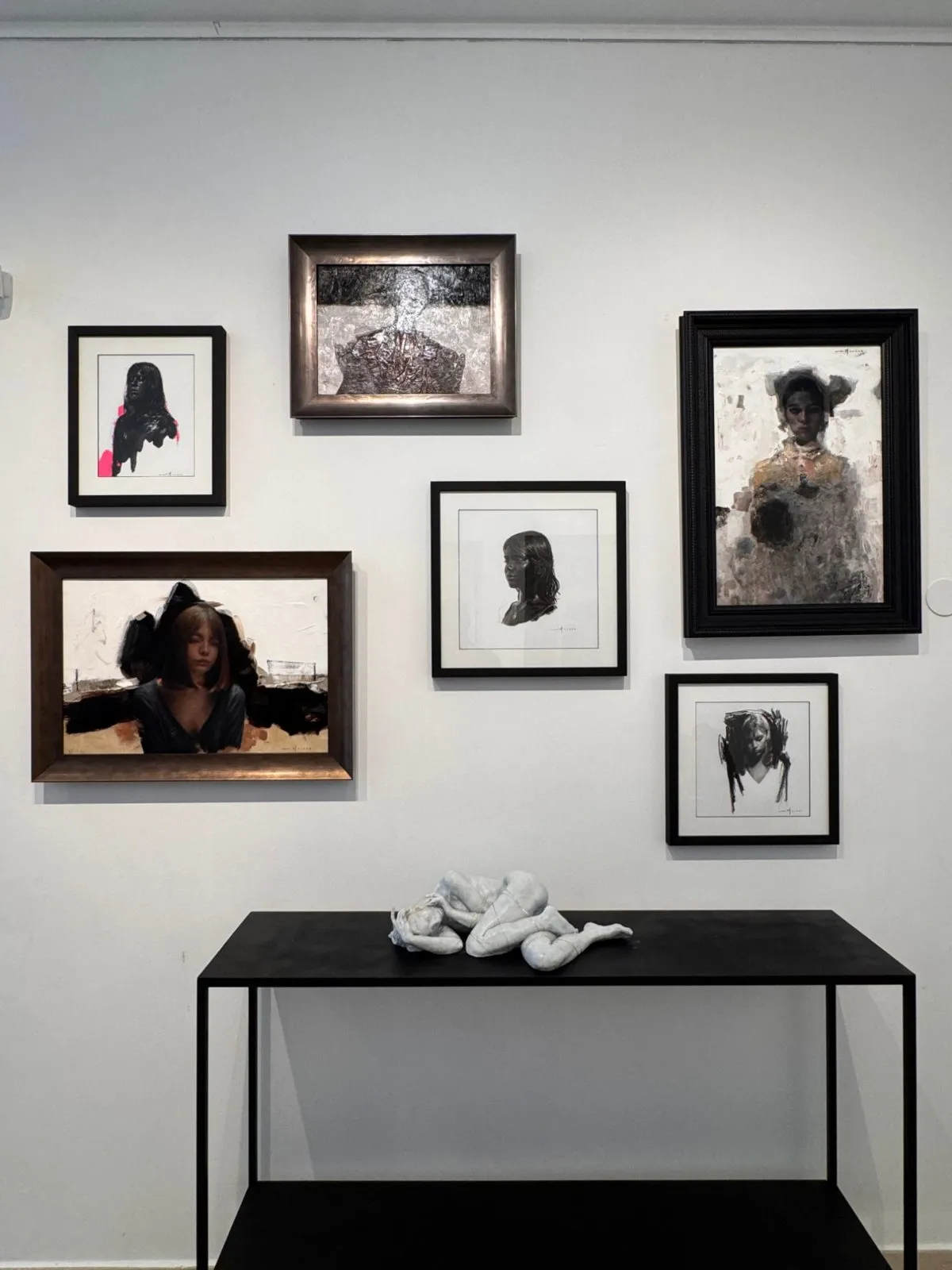Accrochage d'été, Saint-Tropez, Galerie Calderone
