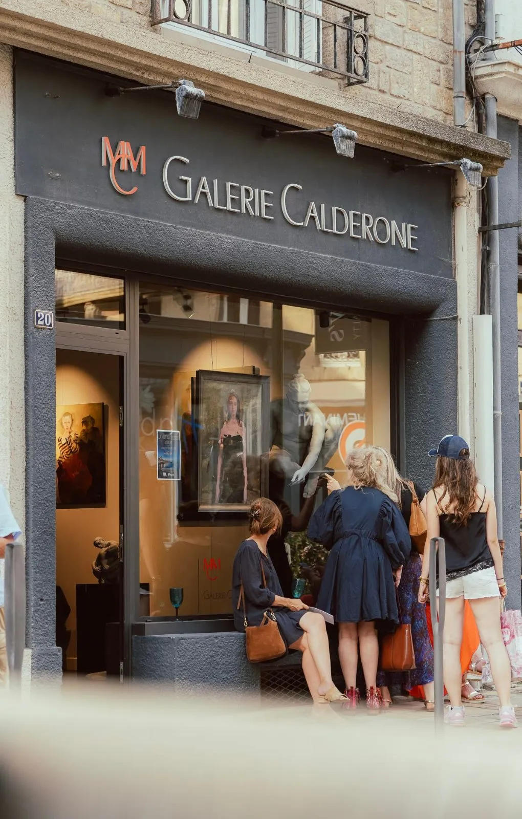 Françoise de Felice et Anthony J. Moreau, Galerie Calderone