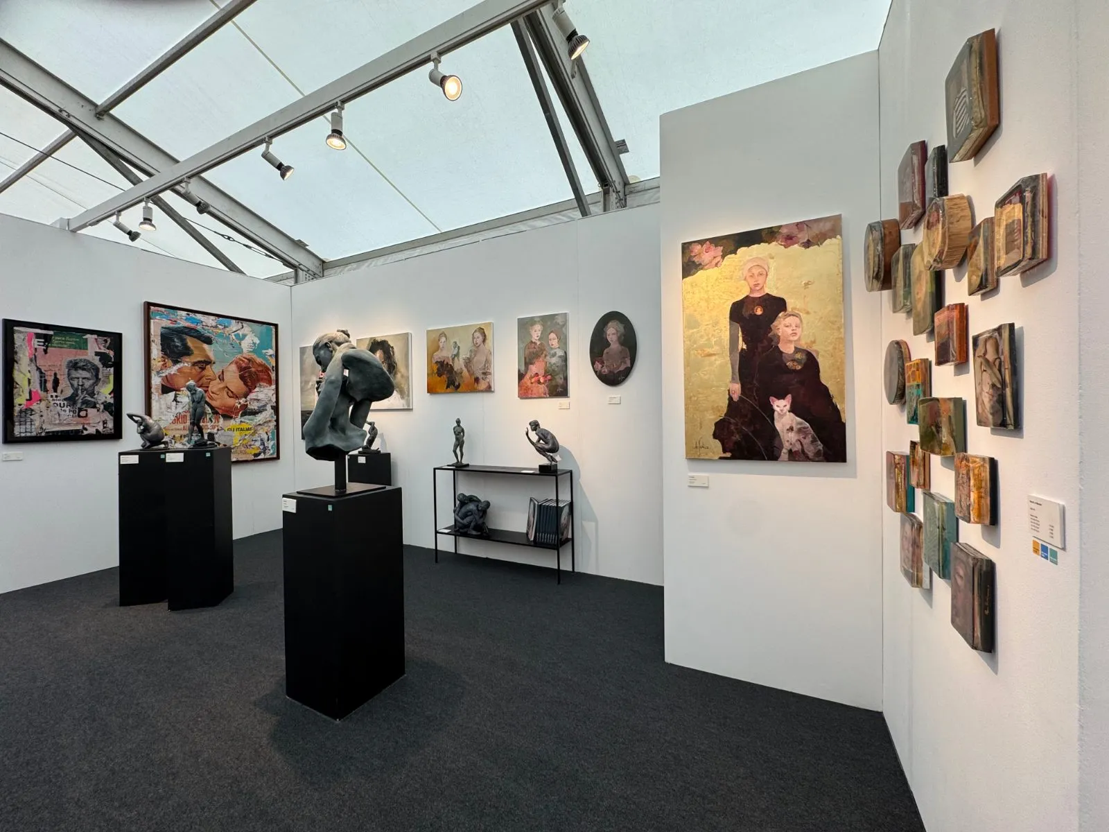 Affordable Art Fair Battersea, printemps, Galerie Calderone